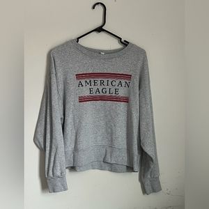 American Eagle gray sweater